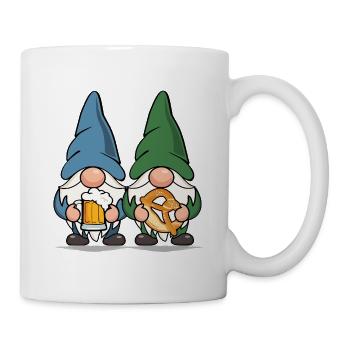 Zwerge - Tasse - Weiß - Rechts