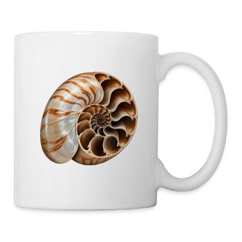 Unmöglicher Nautilus - Tasse - Weiß - Rechts
