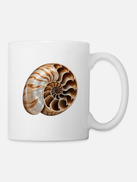 Unmöglicher Nautilus - Tasse - Weiß
