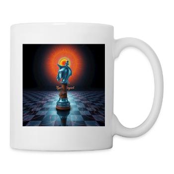 Quantum Knight: Der Zug der Matrix - Tasse - Weiß - Rechts