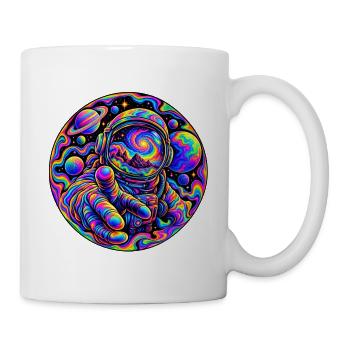 Astronaut - Tasse - Weiß - Rechts