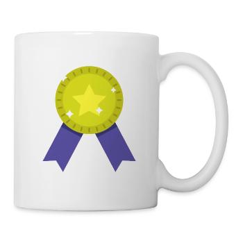 Medaille - Tasse - Weiß - Rechts