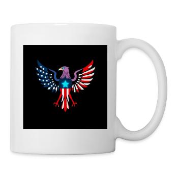 Federal Glitch: United States of Germany - Tasse - Weiß - Rechts