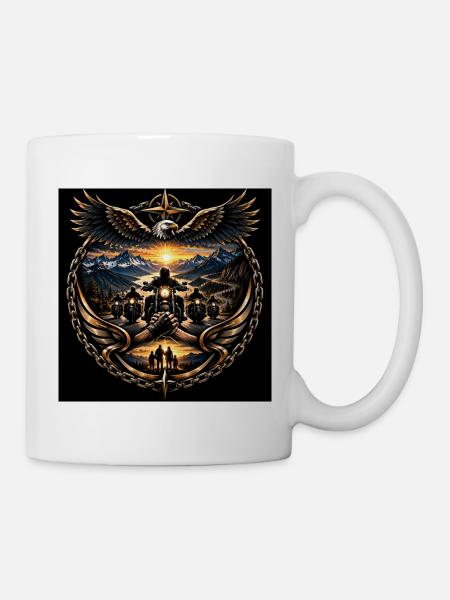 Freedom - Tasse - Weiß
