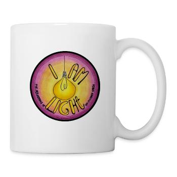ICH BIN LEICHT - Tasse - Weiß - Rechts