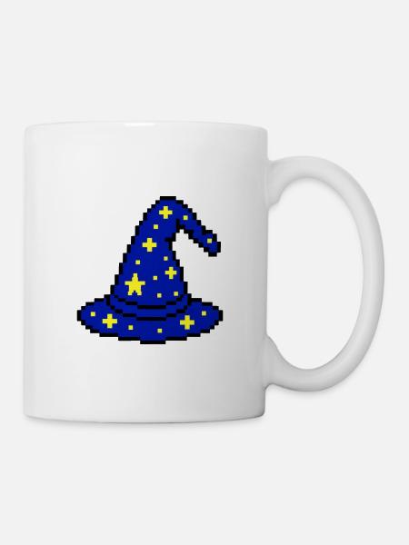 Zauberhut - Tasse - Weiß