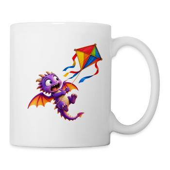 Drachenfest - Sie fliegen wieder im Herbst - Tasse - Weiß - Rechts