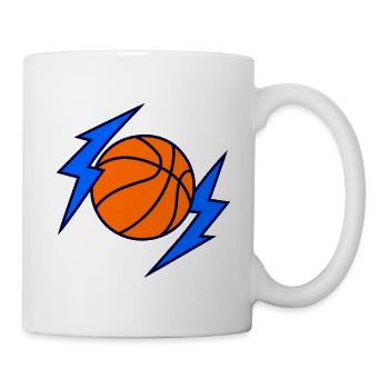 Basketball Lightning - Tasse - Weiß - Rechts