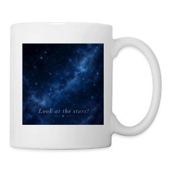 Sternenhimmel - Tasse - Weiß - Rechts