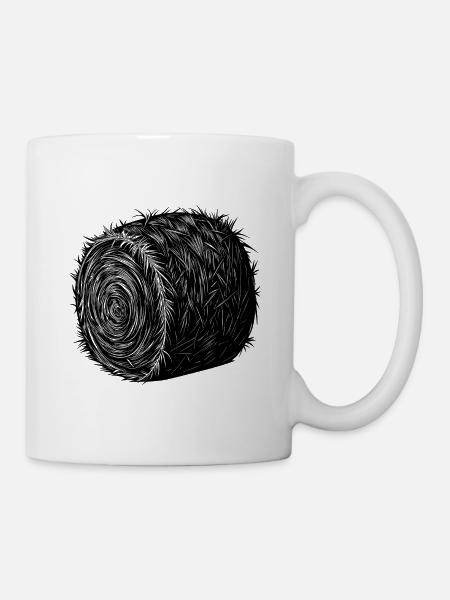Heuballe - Tasse - Weiß