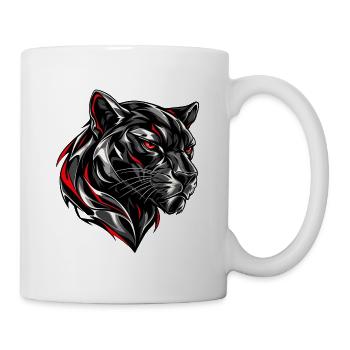 Chrome Panther - Tasse - Weiß - Rechts