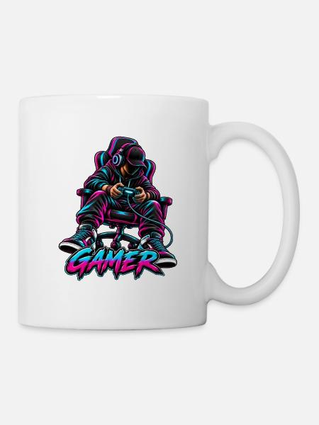 Gamer - Tasse - Weiß