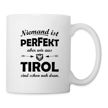 Die Tiroler - Tasse - Weiß - Rechts