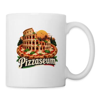 Pizza-Kolosseum - Tasse - Weiß - Rechts