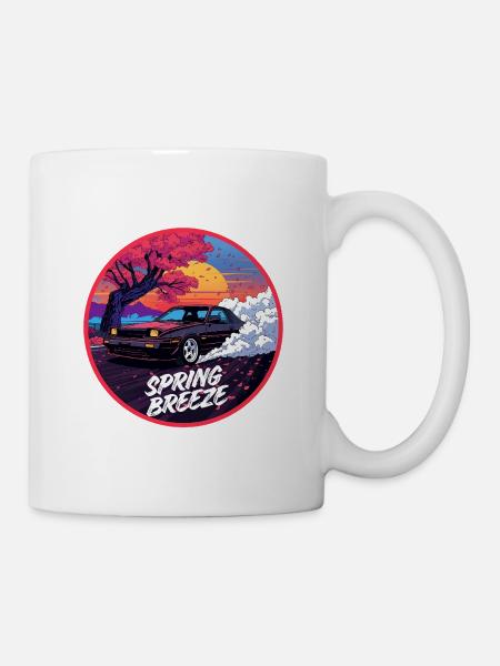 Spring Breeze Kirsch-Performance - Tasse - Weiß