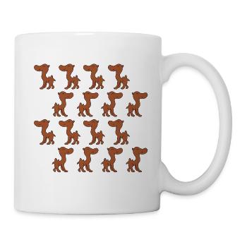 Süßes Chibi-Kamel - Tasse - Weiß - Rechts