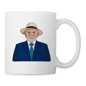 Präsident Lula da Silva Art – brasilianischer Führer - Tasse - Weiß - Rechts