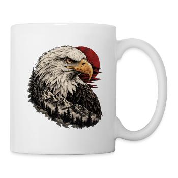 Wild Eagle - Tasse - Weiß - Rechts
