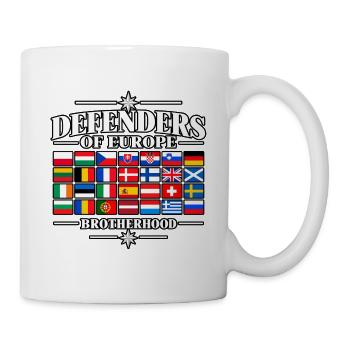 VERTEIDIGER EUROPAS - Tasse - Weiß - Rechts
