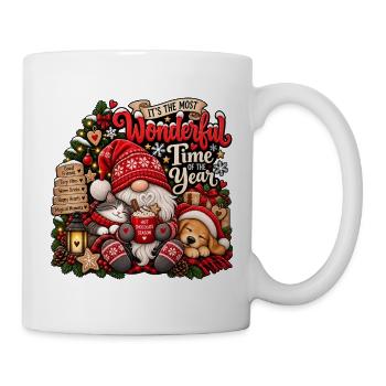 It’s the Most Wonderful Time of the Year - Tasse - Weiß - Rechts