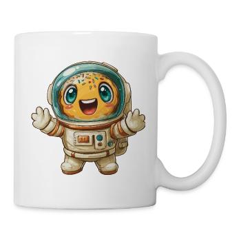 Cosmo-Smilie Raumkumpel - Tasse - Weiß - Rechts