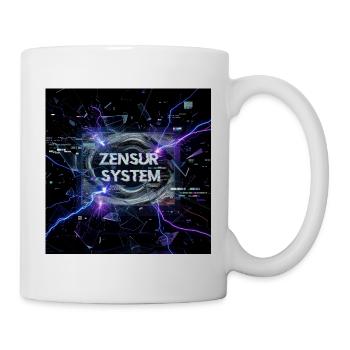 Kybernetischer Kurzschluss - Tasse - Weiß - Rechts
