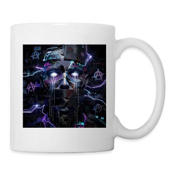 Der algorithmische Blockwart - Tasse - Weiß - Rechts
