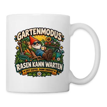 Gartenmodus - Tasse - Weiß - Rechts