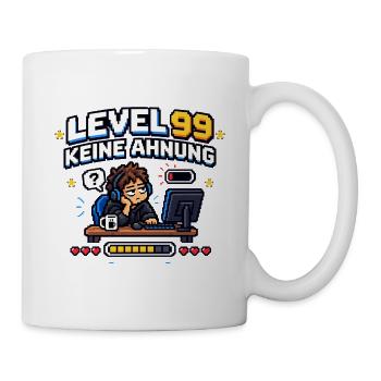Level 99 - Tasse - Weiß - Rechts