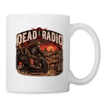 TOTES RADIO | Fahrt auf die letzte Frequenz - Tasse - Weiß - Rechts