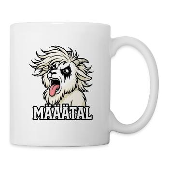 METAL-ziege - Tasse - Weiß - Rechts