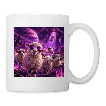 Spacesheep - Tasse - Weiß - Rechts