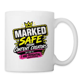 Markierte potenzielle Tresorhersteller - Tasse - Weiß - Rechts