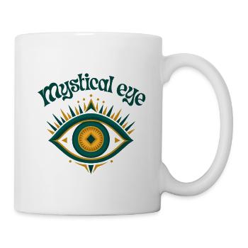 Mystisches Auge - Tasse - Weiß - Rechts