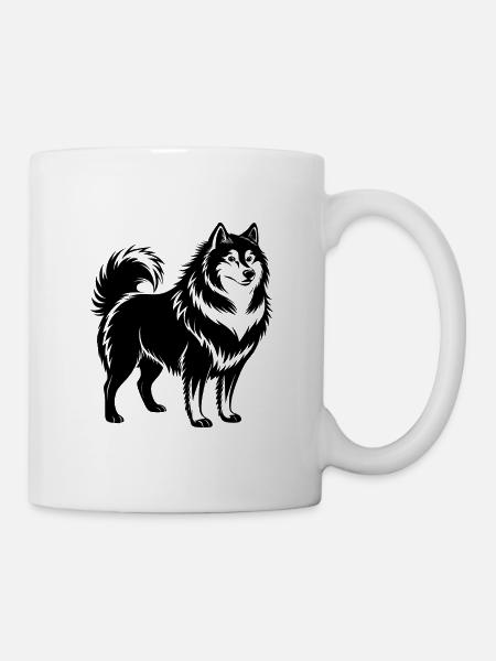 Finnischer Lapphund - Tasse - Weiß