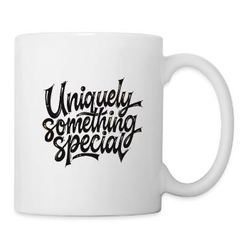Uniquely something special - Tasse - Weiß - Rechts