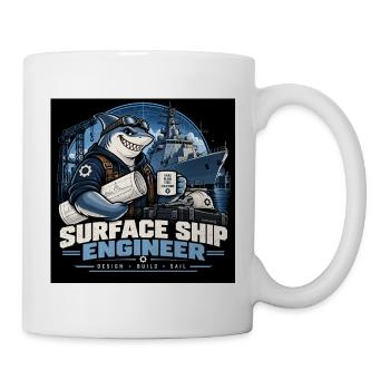 Surface Ship Engineer – Design Build Sail - Tasse - Weiß - Rechts