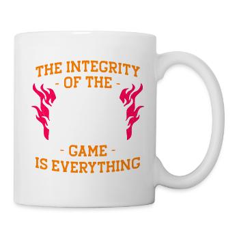 Integrität der Spielflammen - Tasse - Weiß - Rechts