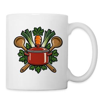 Suppenteam – Gemeinsam schmeckt es besser - Tasse - Weiß - Rechts