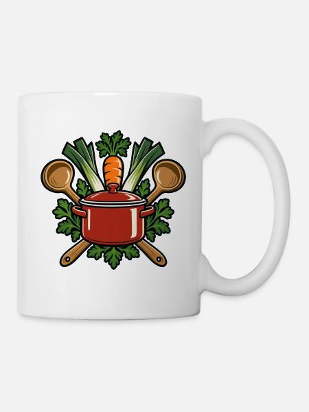 Suppenteam – Gemeinsam schmeckt es besser - Tasse - Weiß