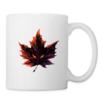 Evil Canadian Maple Leaf - Tasse - Weiß - Rechts
