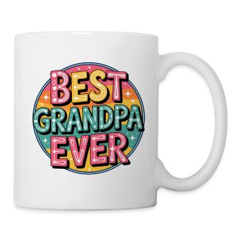 Bester Opa - Tasse - Weiß - Rechts