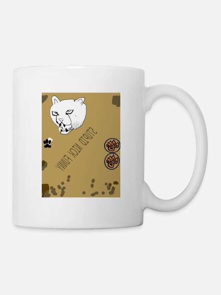 STUPID_NICK_FUNNY - Tasse - Weiß