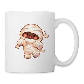 Süße Mumie im Wickel-Look - Tasse - Weiß - Rechts