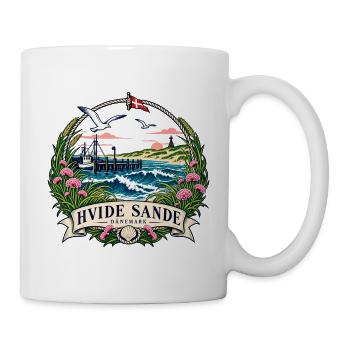 Hvide Sande Küstenromantik - Tasse - Weiß - Rechts