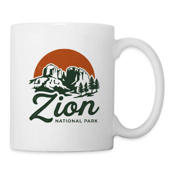 Retro Zion - Tasse - Weiß - Rechts