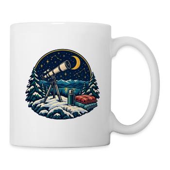 Sternengucker – Gemeinsam in die Nacht - Tasse - Weiß - Rechts