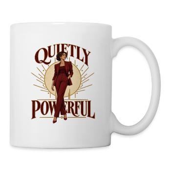 Stille Macht - Tasse - Weiß - Rechts