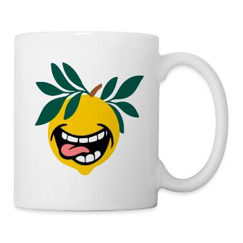  Saure Zitronen - Tasse - Weiß - Rechts