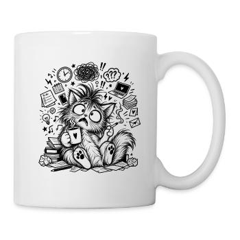 Chaos Cat - Tasse - Weiß - Rechts